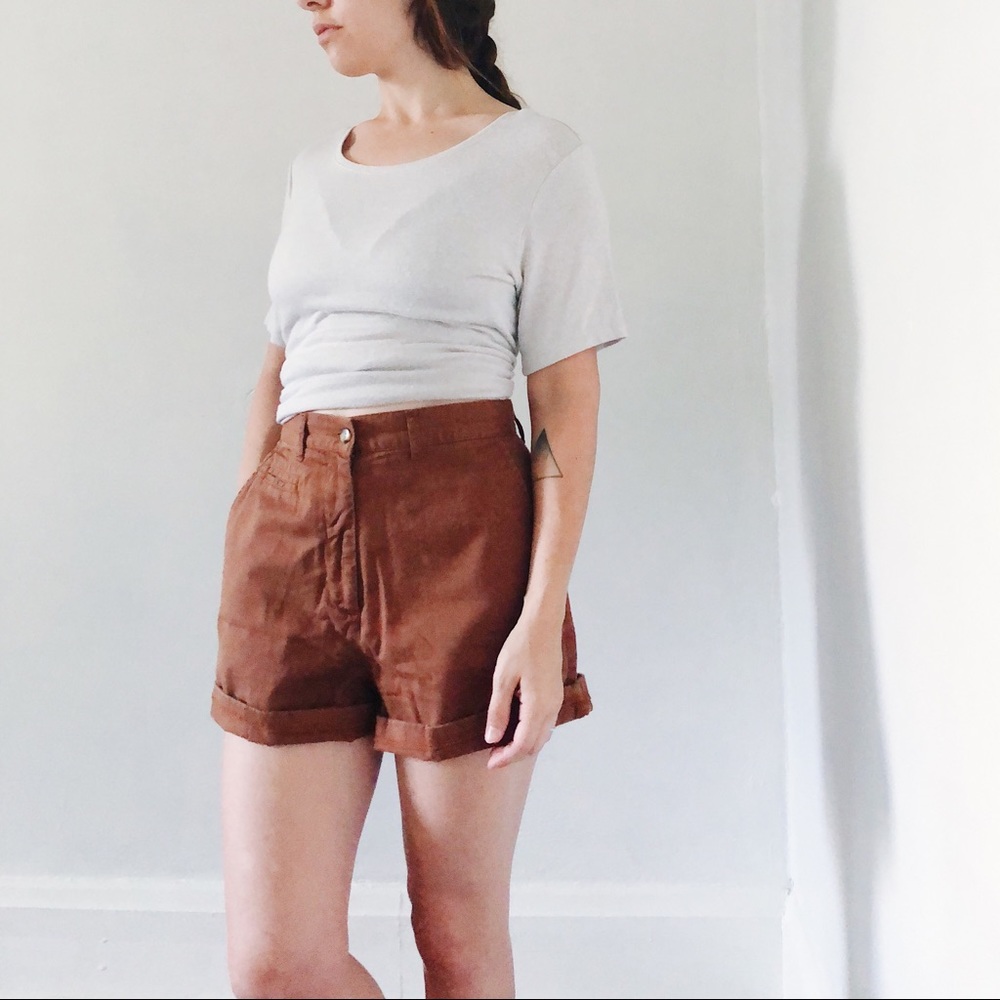 Vintage mom shorts high waisted